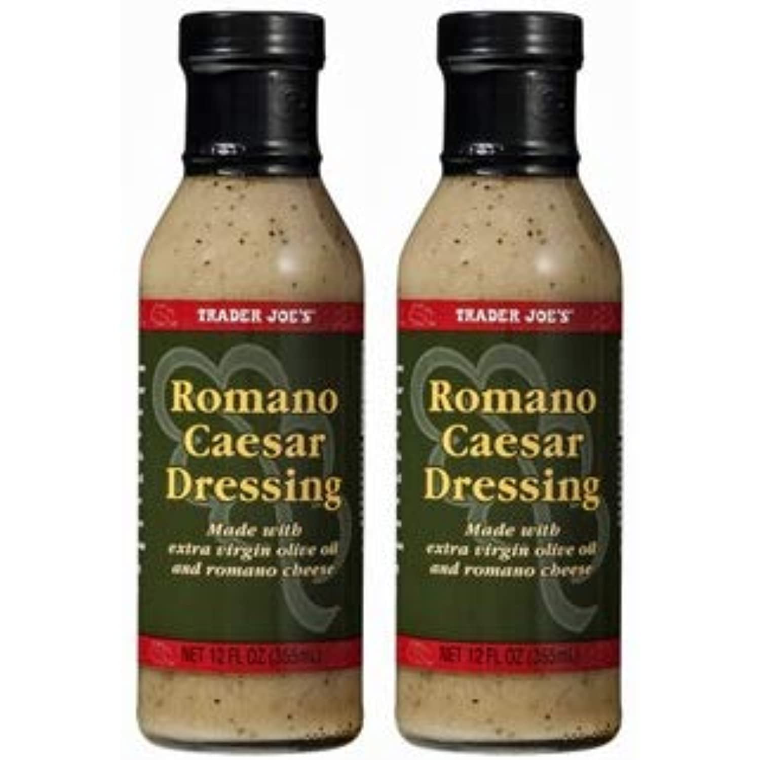 TJ Romano Caesar Dressing Net 12 Fl Oz (355Ml) 2Pack