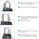 thumbnail image 4 of Candado de combinación 2PCS-Black Adepaton LKX-0834, 4 of 8
