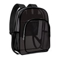 thumbnail image 1 of Mochila HEEYA de PVC transparente, resistente, negra, 1 of 7
