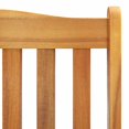 thumbnail image 5 of vidaXL Rocking Chair with Cushions Solid Acacia Wood, 5 of 10
