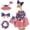 AA10, variant on Nkmbld 4th of July Porch Goose Decor, Lawn Goose Statue Patriotic Costume Clothing, Independence Day Porch Garden Geese Clothes for Patio Yard Decor