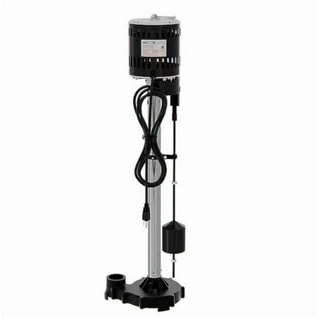 Everbilt 1/2 HP Pedestal Sump Pump – Durable Cast Iron, 22ft Lift, Easy Install