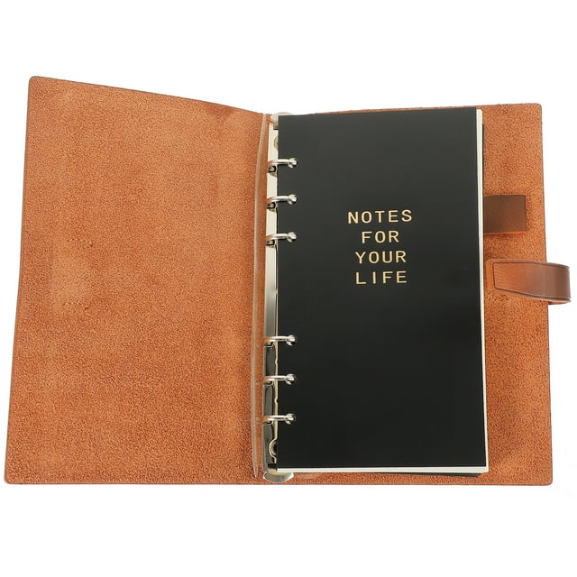 EeaseCA Carnet Reliure Créatif Bloc-Notes à Feuilles Mobiles Bloc-Notes Polyvalent Livre d'Écriture Journal Papier Bloc-Notes
