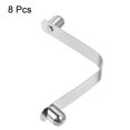 thumbnail image 3 of Uxcell 12x9.5mm Kayak Paddle Snaps, Solid Button Double Pins Lock Tube Spring Clips for Tent Pole, 8 Pack, 3 of 6