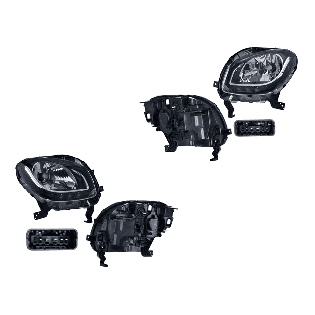 Par de FAROS DEPO para SMART FORFOUR 2016 al 2017