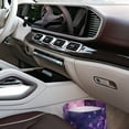 thumbnail image 7 of Kdxio Purple Bubble Abstract Art Car Trash Can Garbage Car Accessories Trash Can Car Waste Bin for for Driver and Passenger Any Vehicle, 7 of 7