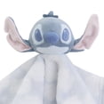 thumbnail image 2 of Disney Stitch Plush Security Blanket for Infants, Unisex, Blue and White, 2 of 5