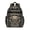 Black-4, variant on Trippy Style Waterproof Travel Backpack - Emotional Healing Geometric Design, Breathable Student Bag with Multiple Pockets, Durable Fantasy Floral Backpack for Teens
