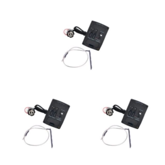 Yuarrent UK-300T Ukulele Preamplificador de pastilla piezoeléctrica de 2 bandas para accesorio de ukelele 53cm Type1 NO1