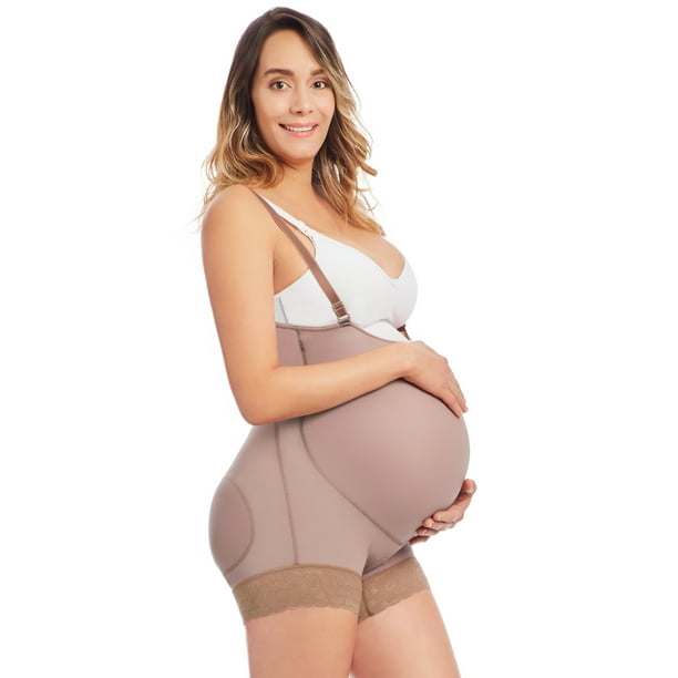 Delie by Fajas D'Prada Maternity Seamless Belly Support Boy Short Garment  009044 
