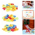 thumbnail image 3 of 78PCS Magnetic Letters Numbers Alphabet Fridge Magnets Colorful ABC 123 Educational Toy Set Learning Spelling Counting, 3 of 6
