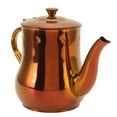 thumbnail image 2 of Stainless Steel Tea Pot, Streamlined Water Outlet Ergonomic Handle Tea Pot  For Restaurants Red, 2 of 8