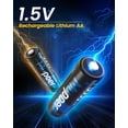thumbnail image 2 of Pilas AA recargables Mupoer Lithium 3000 mAh, paquete de 8, más cargador, 2 of 7