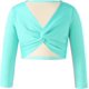 thumbnail image 1 of Abrigo pequeño de terciopelo para bailar, chal pequeño de manga larga de terciopelo compuesto, ropa de baile para niños, ropa de práctica para niñas al aire libre, 1 of 2