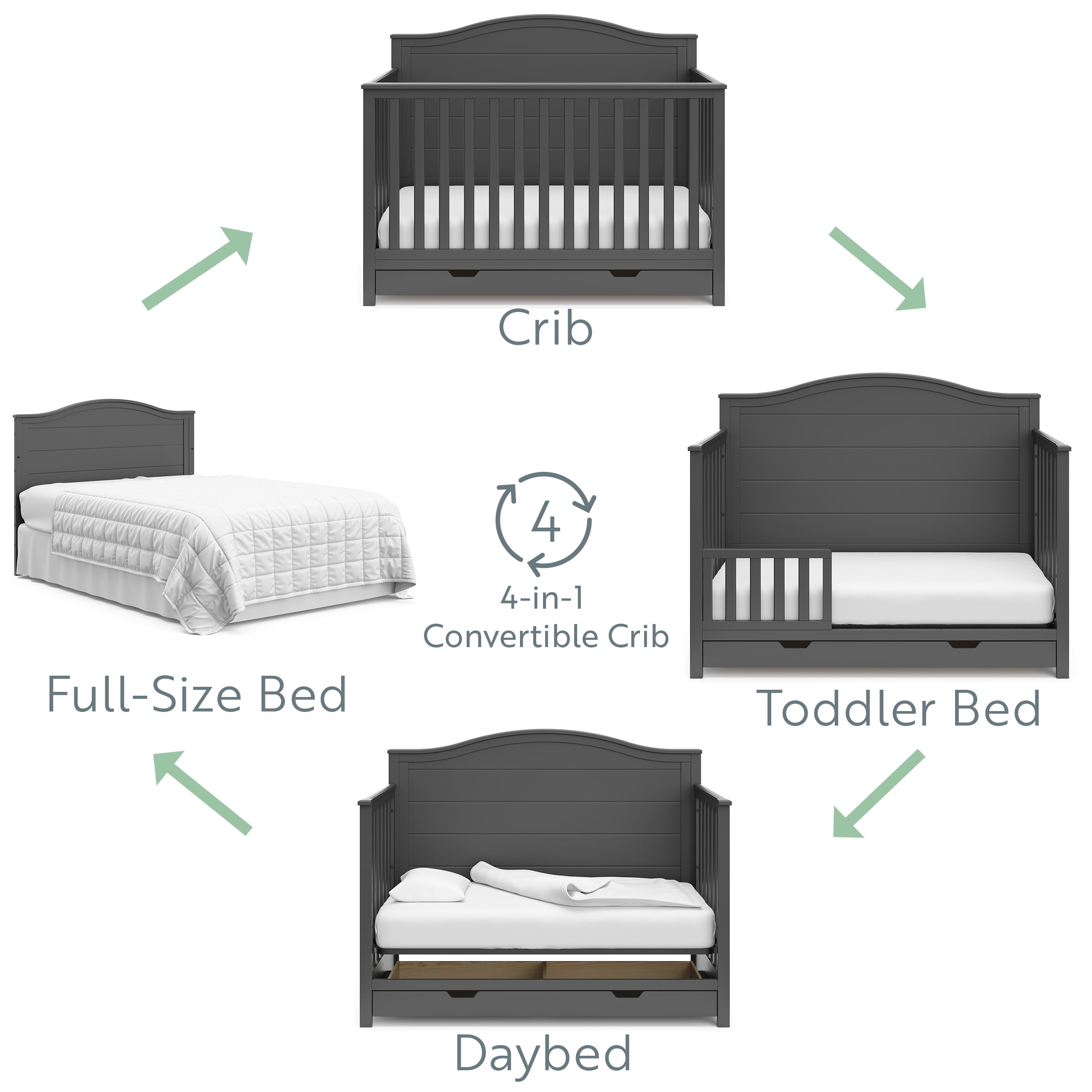 storkcraft moss crib