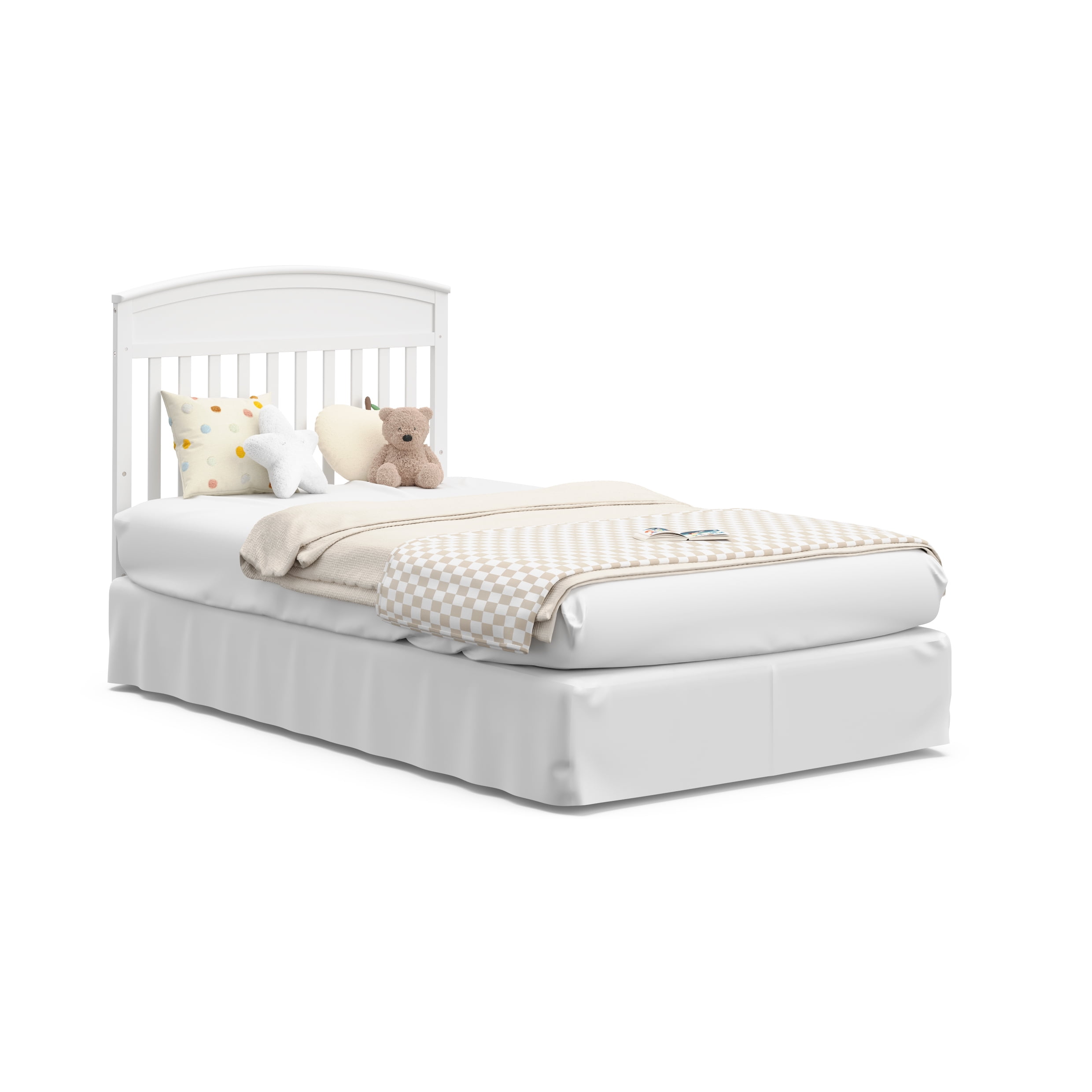 Graco Benton 4-In-1 Convertible Mini Baby Crib, White