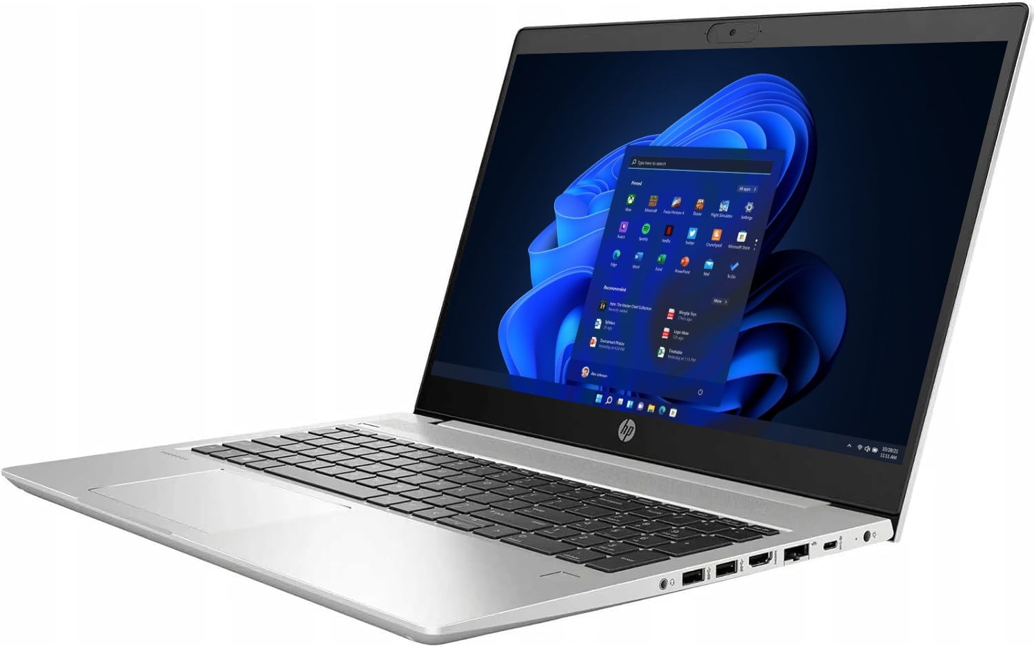 HP ProBook 450 G7 15.6" FHD IPS Business Laptop, Intel Core i5-10210U 1.6GHz, 16GB RAM 256GB NVMe SSD, CAM, Windows 11 Pro Grade B
