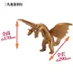 thumbnail image 3 of Figura de acción de monstruo Godzilla, dinosaurio, rey dragón de tres cabezas de 20 cm, Ghidorah, modelo de anime coleccionable de escritorio, juguetes, figuras de regalo, 3 of 4