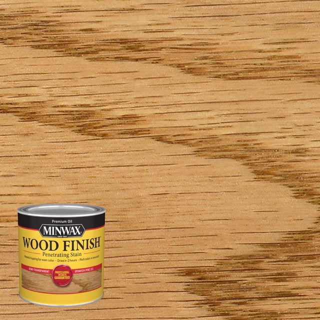 Tinte para madera Minwax, acabado semitransparente, pino de Ipswich