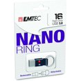 thumbnail image 1 of Emtec 16GB Nano Ring 3.0 USB Flash Drive (ECMMD16GT103), 1 of 1