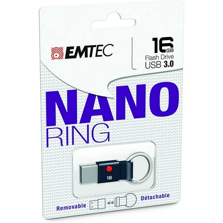 Clé USB Emtec 16 Go Nano Ring 3.0 (ECMMD16GT103)