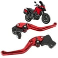 thumbnail image 3 of Adjustable Aluminum Alloy Replacement Pair Motorcycle BrakeLever with Ergonomic Design for DUCATI Multistrada 950 2017-2018, 3 of 8