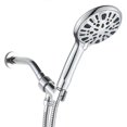 thumbnail image 1 of Pommeau de Douche, 9 Réglages Haute Pression avec Mode Massage Spa et Pause, Facile à, 1 of 5