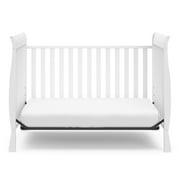 Storkcraft Maxwell 3-in-1 Convertible Baby Crib, Pebble Gray