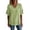 W10-Light Green, variant on Rhuody Women Tops Short Sleeve V Neck Loose Color T Shirt Women'S Clothing Light Green