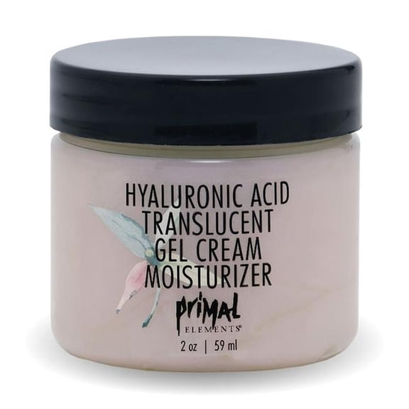 Primal Elements 2 oz Hyaluronic Gel Cream Moisturizer