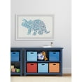 thumbnail image 3 of Marmont Hill Patterned Triceratops Framed Wall Art, 3 of 6