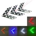 thumbnail image 1 of Gwong Autos 2 PCS Accesorios para automóviles 14SMD LEDS Vista trasera Indicador de espejo Señal de giro Luces de señal Gwong 8815602, 1 of 7