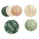 thumbnail image 1 of Conjunto de linternas de papel,Juego de linternas de papel Linternas con pompones de papel con bolas,Linternas de bolas Pompones de papel Pompones de papel colgantes,Decoraciones de linternas, 1 of 9