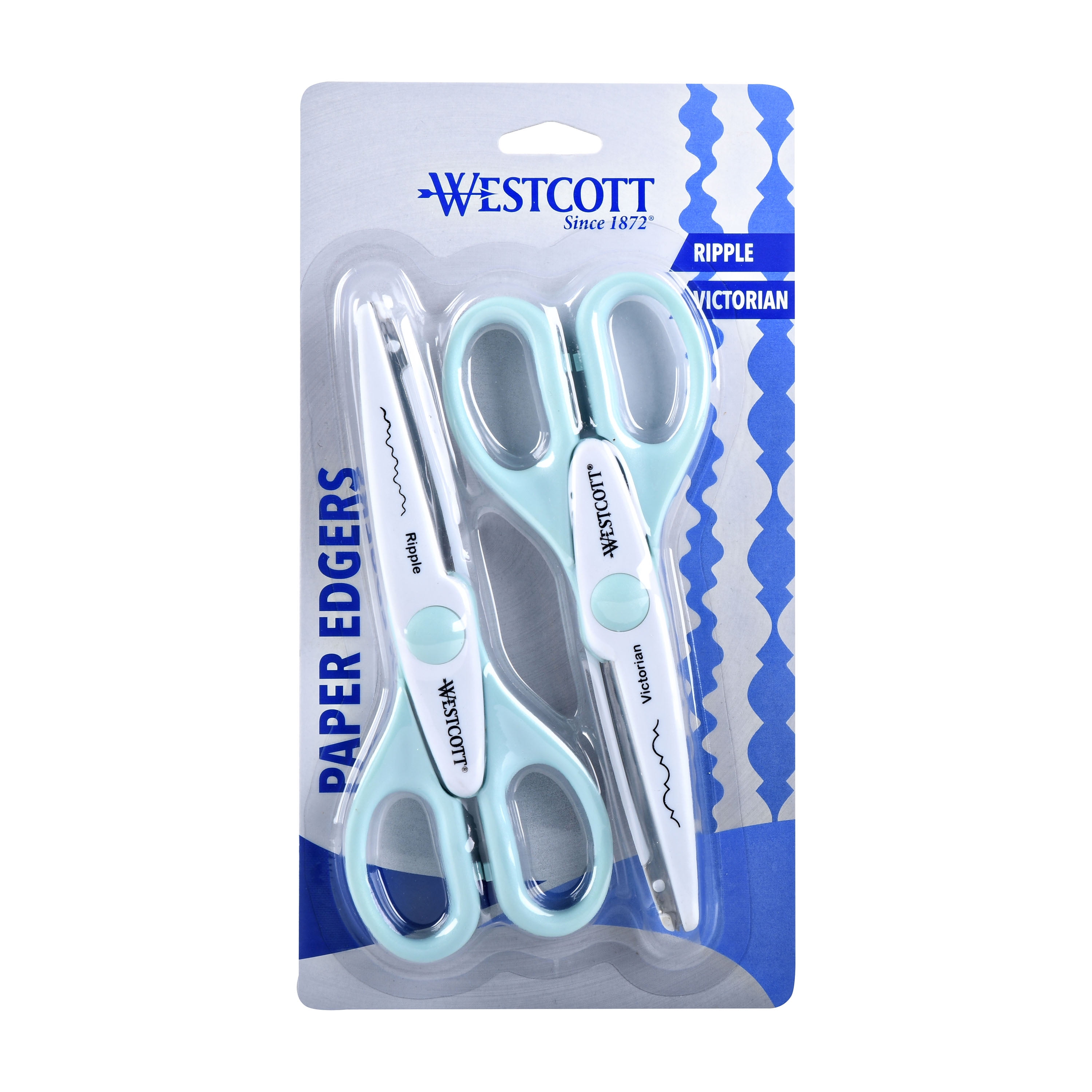 Westcott - Westcott Paper Edgers Scissors, Set of 6 (17978)