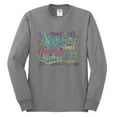 thumbnail image 2 of Wild Bobby, God Grant Me Serenity Courage and Wisdom Prayer Faith, Inspirational/Christian, Men Long Sleeve Shirt, Heather Grey, Small, 2 of 3