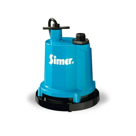 Simer 2310-04 Geyser Classic 1/4 HP 1320 GPH Submersible Utility Water (Best Water Penis Pump)