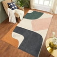 thumbnail image 4 of 5X7 Area Rug, Living, Bed, Kids, room, Tufted Carpet, Geometric Design, Wool Rugs, 4 of 7