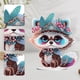 thumbnail image 3 of 5D DIY Diamond Art Decoraciones Mesa Mapache para Escritorio Oficina en Casa, 3 of 9
