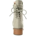thumbnail image 2 of Journee Collection Womens Vannder Faux Leather Block Heel Ankle Boots, 2 of 3