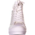 thumbnail image 2 of Womens DKNY Pandie Lug Lace Up Boots, White, 7 US, 2 of 6