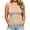 Beige, variant on ThreadVibe Womens Plus Size Tank Tops V Neck Sleeveless Ribbed Tank Casual Basic Thick Strap Slim Fitted Racerback Shirts Cute Going Out Top,Business Casual Outfits