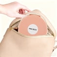 thumbnail image 5 of Unique Bargains Round Single-Layer Multi-Function Jewelry Box Organizer Coral Pink, 5 of 5