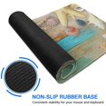 thumbnail image 6 of Sea Shell Mouse Pads Pad Mouse Waterproof Non Slip For Office Home Work Gaming Table Tables Mousepad Rubber Base Mousepad with Stitched Edges 31.5x11.8inches, 6 of 7