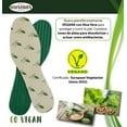 thumbnail image 2 of Vegan Aloe Vera Insole (Size 47) - velvety, absorbent micro-fiber velour insole with 2 layers of latex: one is spongy and the other is pressed to be resistant, and a smooth microfiber textile on top, 2 of 4