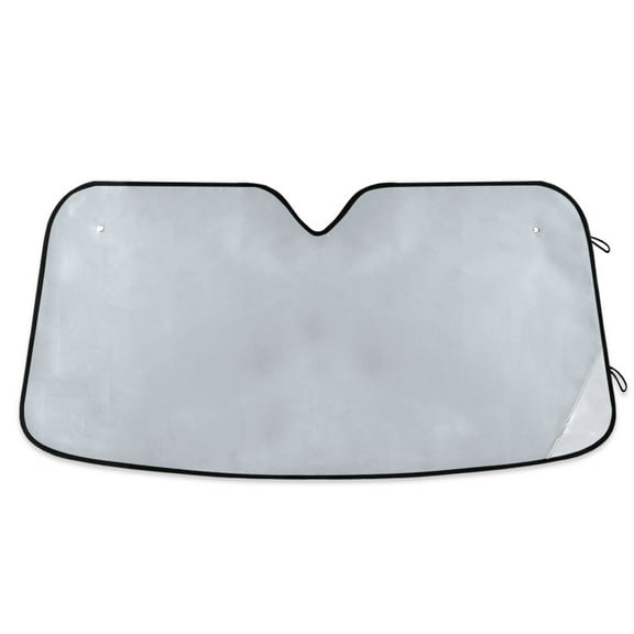 Light Grey Car Windshield Sun Shade Foldable Car Front Window Visor Heat and UV Protection 53x23.5
