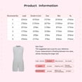 thumbnail image 5 of TiaoBug Unisex Kids Back Zip Sleeveless Anti-Strip Jumpsuit with Special Needs Autism Romper Adaptive Clothing White 14, 5 of 5