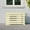 Yellow, variant on ToppiJoy 3 Panels 1.5P Air Conditioner Fence, Drill-Type Louvered Grille AC Unit Fence Outdoor, Aluminum Alloy Privacy Fence Panels for Outside, Pool Equipment Enclosure Panels Blue