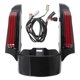 thumbnail image 2 of contra salpicaduras trasero de motocicleta con extensión de para Touring modelos desde 2014 para piezas clásicas de vehículos rojo Soledad Guardado de Motorycle Mudguard, 2 of 7