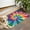 Colorful Rainbow Tie, variant on Rainbow Tie Dye Swirl Pattern Door Rugs,Washable Non Slip Door Mats Indoor,Decorative Door Mats,Entry Mat Indoor for Entrance,Bedroom,Kitchen,Bathroom,16"x24"