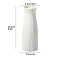 thumbnail image 3 of Clearance Vases, Tyeign Shatterproof Vase Imitation Ceramic Flower Pot Plastic Vases for Decoration Milky White Home Decor Vintage Vase Bud Vases Vases Home Decor Vases for Centerpieces, 3 of 7